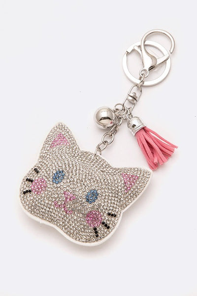 Crystal Kitty Key Chain - Crazy Like a Daisy Boutique #