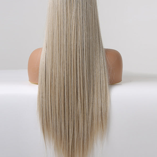 13*2" Lace Front Wigs Synthetic Long Straight 27" 150% Density - Crazy Like a Daisy Boutique #