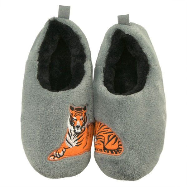 Tiger - Women's House Fuzzy Slippers - Crazy Like a Daisy Boutique #