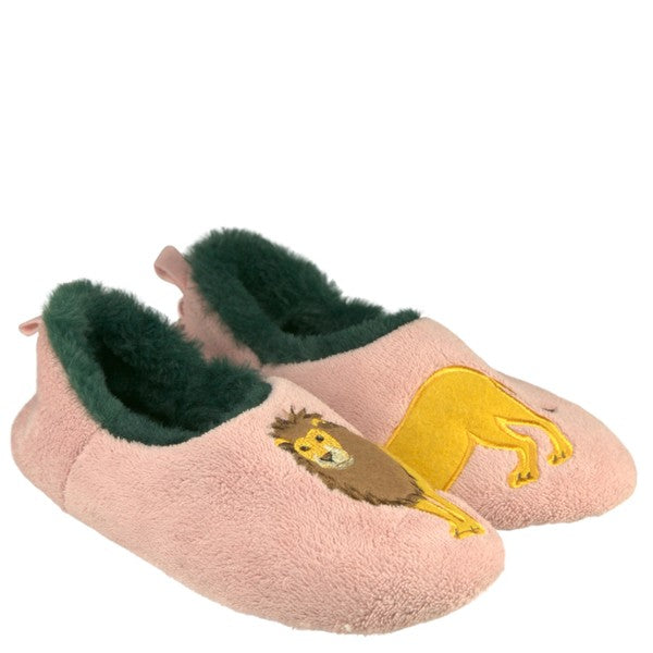 Lion - Women's Cozy Animal Slippers - Crazy Like a Daisy Boutique #