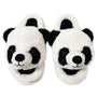 Panda Smiles - Women's Slide on Fuzzy Slippers - Crazy Like a Daisy Boutique #