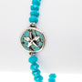 Lone Star Turquoise Charm Bracelet