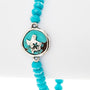 Texas State Map Turquoise Bracelet