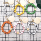 Assorted 4-Pack Wristlet Bead Key Chain - Crazy Like a Daisy Boutique #