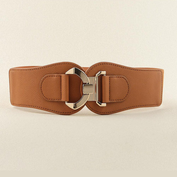 Alloy Buckle Elastic Belt - Crazy Like a Daisy Boutique #