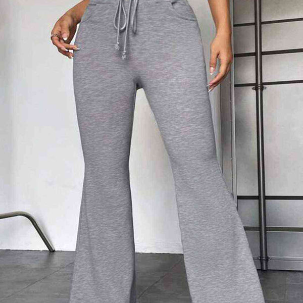 Drawstring Sweatpants with Pockets - Crazy Like a Daisy Boutique #