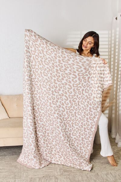 Cuddley Leopard Decorative Throw Blanket - Crazy Like a Daisy Boutique #