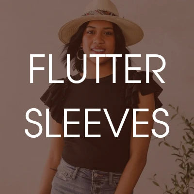 Flutter sleeves - Crazy Like a Daisy Boutique