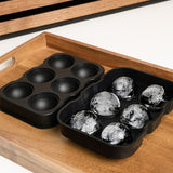 6 Silicone Ice Ball Mold in Spherical Shape Set - Crazy Like a Daisy Boutique #