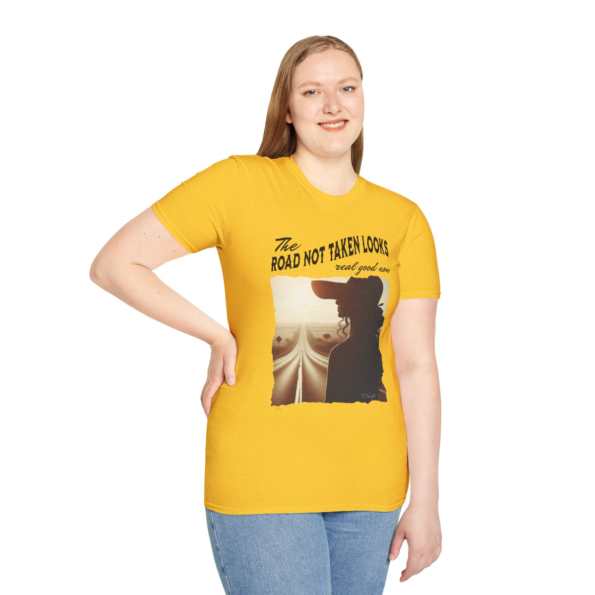 The Road Not Taken - Softstyle T-Shirt