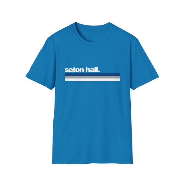 Seton Hall Stripes - Unisex Softstyle T-Shirt