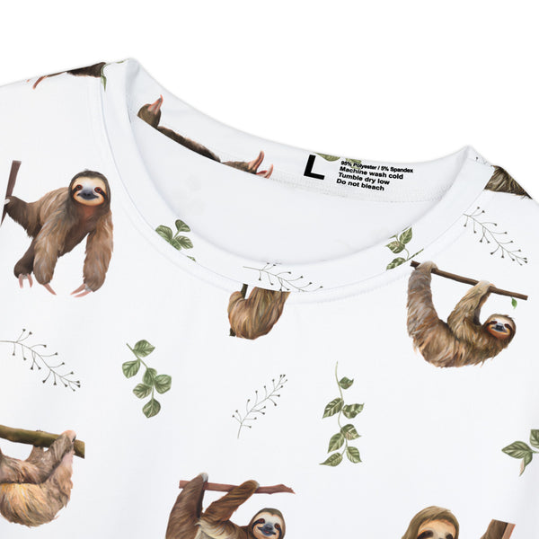 Hanging Sloth - Short Sleeve Shirt
