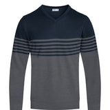 Weiv Mens Knit VNeck Pullover Sweater - Crazy Like a Daisy Boutique #