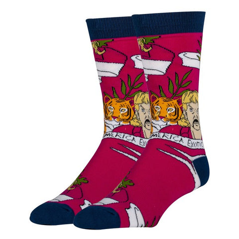 Free Joe - Men's Cotton Crew Funny Socks