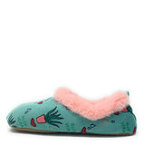 Aloe You - Women's House Sherpa Slippers - Crazy Like a Daisy Boutique