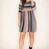 Multi Color Mini Dress - Crazy Like a Daisy Boutique #