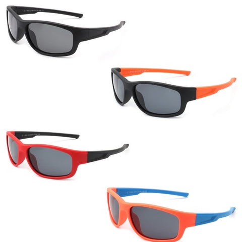 Kids Rectangle Polarized Sports Sunglasses