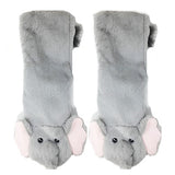 My Elephant - Women's Cozy Sherpa Slipper Socks - Crazy Like a Daisy Boutique
