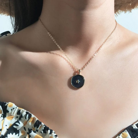 Astral Necklace Black - Crazy Like a Daisy Boutique