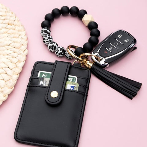 Silicone Key Ring Wallet Bracelet - Crazy Like a Daisy Boutique