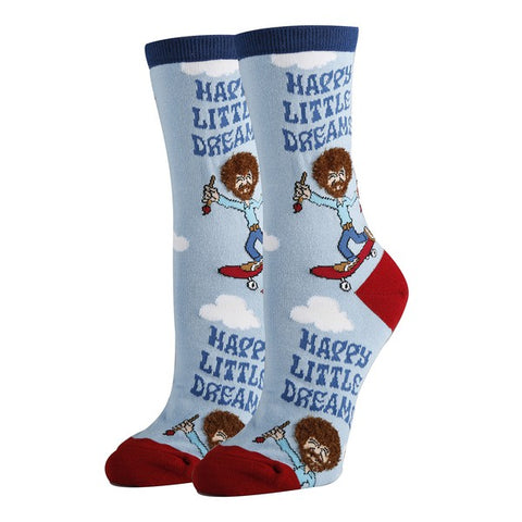 Happy Little Dreams - Womens Crew Socks