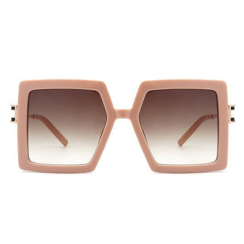 Square Oversize Large Flat Top Fashion Sunglasses - Crazy Like a Daisy Boutique