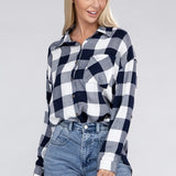 Classic Plaid Flannel Shirt - Crazy Like a Daisy Boutique