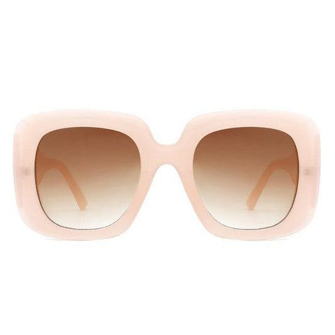 Retro Square Oversized Chunky Fashion Sunglasses - Crazy Like a Daisy Boutique