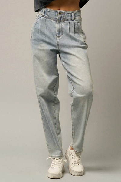 High Waisted Balloon Jeans - Crazy Like a Daisy Boutique #