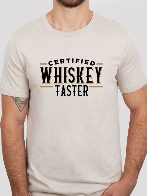Certified Whiskey Taster Crew Neck Softstyle Tee