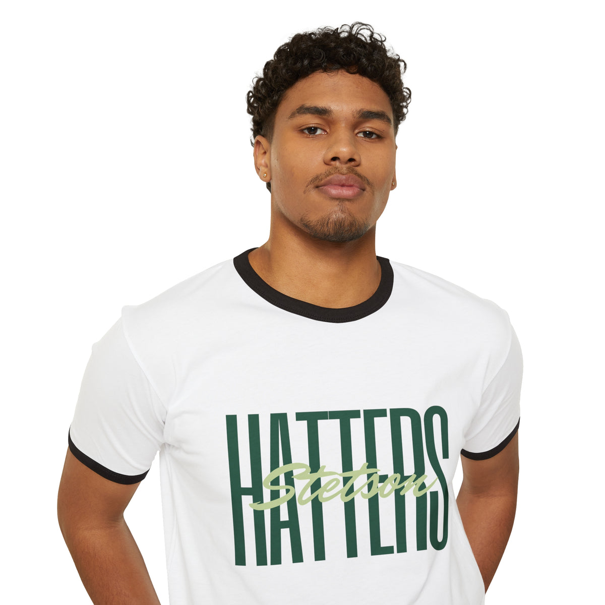 Hatters - Unisex Cotton Ringer T-Shirt