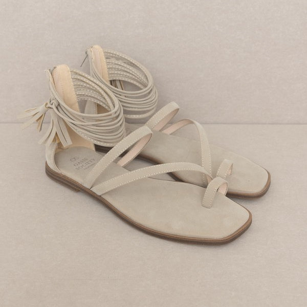 Oasis Society Abril - Strappy Ankle Wrap Sandal