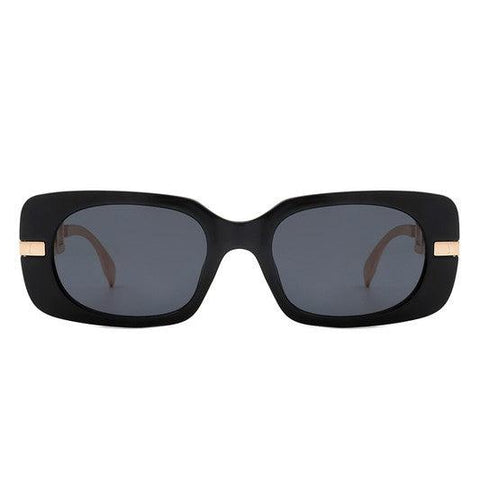 Square Chic Chain Link Design Fashion Sunglasses - Crazy Like a Daisy Boutique