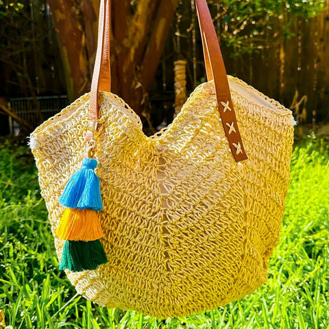 Spring Julia Beach Bag - Crazy Like a Daisy Boutique