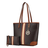 MKF Collection Arya Tote Bag With Wristlet Mia K - Crazy Like a Daisy Boutique