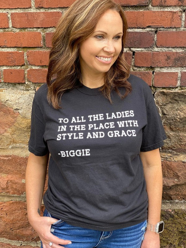 Biggie Graphic T-shirt - Crazy Like a Daisy Boutique #