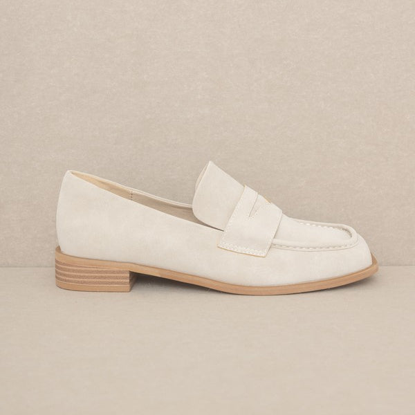 OASIS SOCIETY June - Square Toe Penny Loafers - Crazy Like a Daisy Boutique #