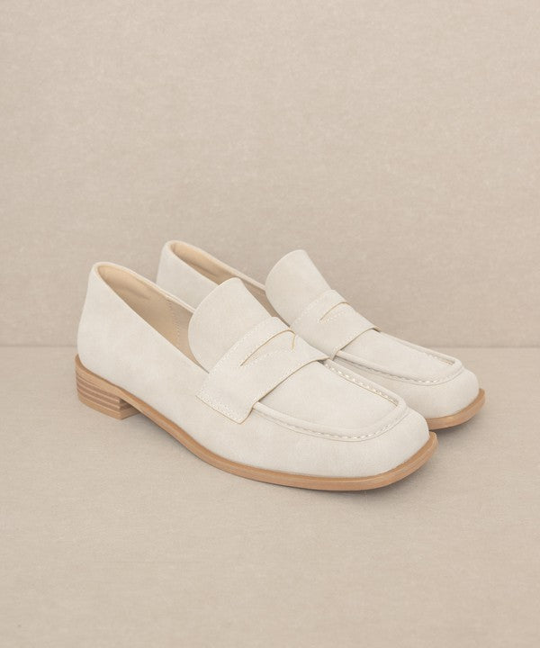 OASIS SOCIETY June - Square Toe Penny Loafers - Crazy Like a Daisy Boutique #