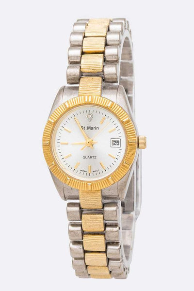 Dated Small Dial Bracelet Watch