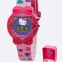 Hello Kitty Heart Print Kids Digital Watch