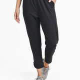 Athleisure Joggers with Curved Notch Hem - Crazy Like a Daisy Boutique #