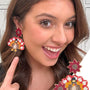 Turkey with Feathers Earrings - Crazy Like a Daisy Boutique #