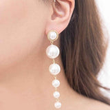 Sun Pearl Dangle Earrings - Crazy Like a Daisy Boutique