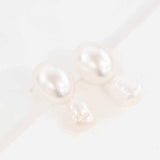 Double Pearl Earrings - Crazy Like a Daisy Boutique