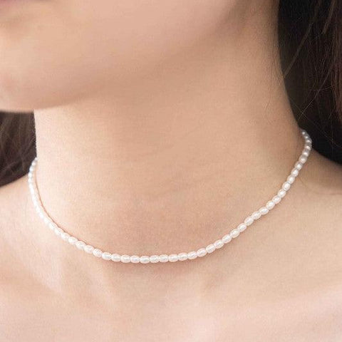 Pearl Strand Choker Necklace - Crazy Like a Daisy Boutique