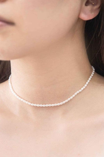 Pearl Strand Choker Necklace - Crazy Like a Daisy Boutique #