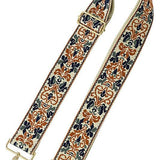 2 Inch Wide Aztec Tribal Pattern Guitar Strap - Crazy Like a Daisy Boutique