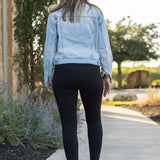 Black FULL LENGTH Leggings with POCKETS - Crazy Like a Daisy Boutique #