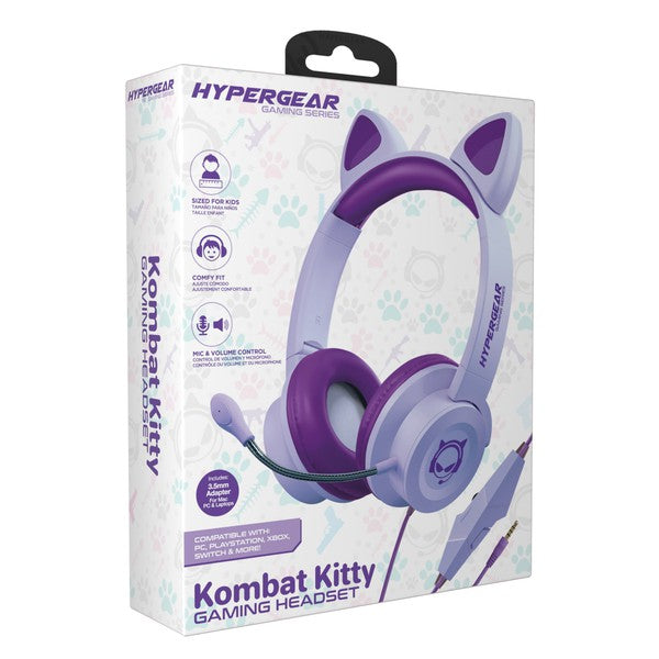 HyperGear Kombat Kitty Kids Gaming Headset - Crazy Like a Daisy Boutique #