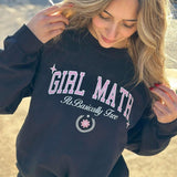 Girl Math Sweatshirt - Crazy Like a Daisy Boutique